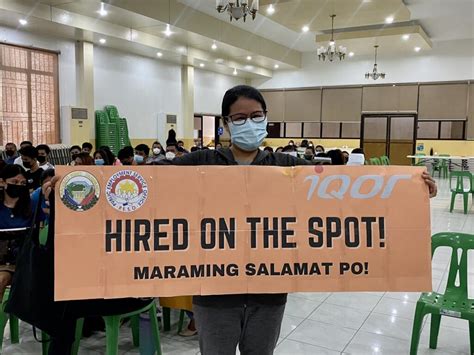 1,468 hired on the spot in Pampanga job fairs .
